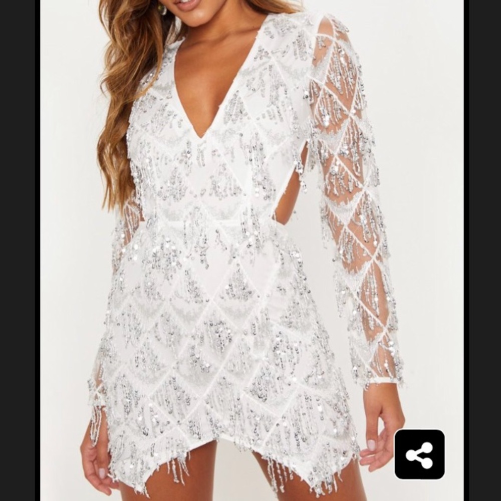 PLT SEQUIN DRESS